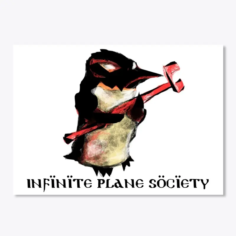 Infinite Plane Society Stickers 